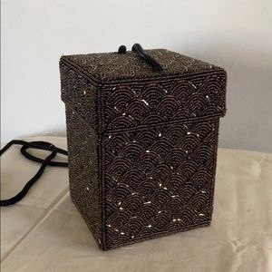 NWOT Inge Christopher Beaded Evening Bag